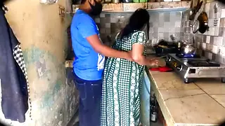 Desi Bhabhi Cleavage Tease in Kitchen Hot Indian Village Girls Exposed Hindi Video